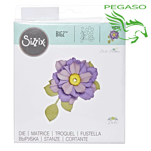 Fustella Sizzix Rustic Bouquet 662501 per Big Shot Fustella Sizzix Rustic Bouquet 662501 per Big Shot