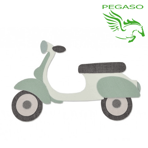 Fustella Sizzix Moped 661695 per Big Shot Fustella Sizzix Moped 661695 per Big Shot