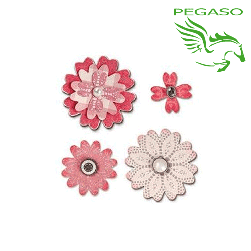 Fustella Sizzix Flower Layers w/Heart Petals 658053 per Big Shot Fustella Sizzix Flower Layers w/Heart Petals 658053 per Big Shot