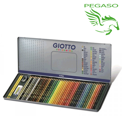 Giotto Supermina scatola in metallo da 50 pezzi Giotto Supermina scatola in metallo da 50 pezzi
